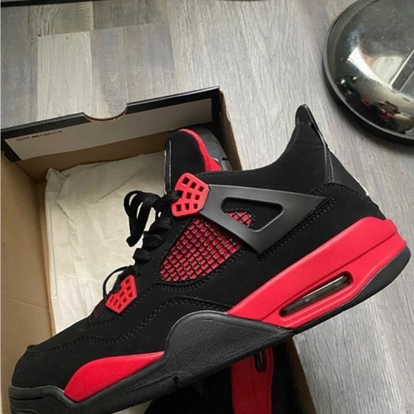 Air Jordan retro 4 red thunder - Picture 3 of 3